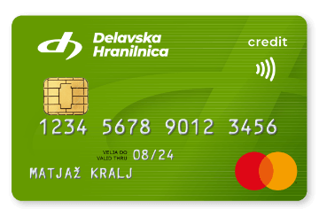 Klasična kreditna kartica